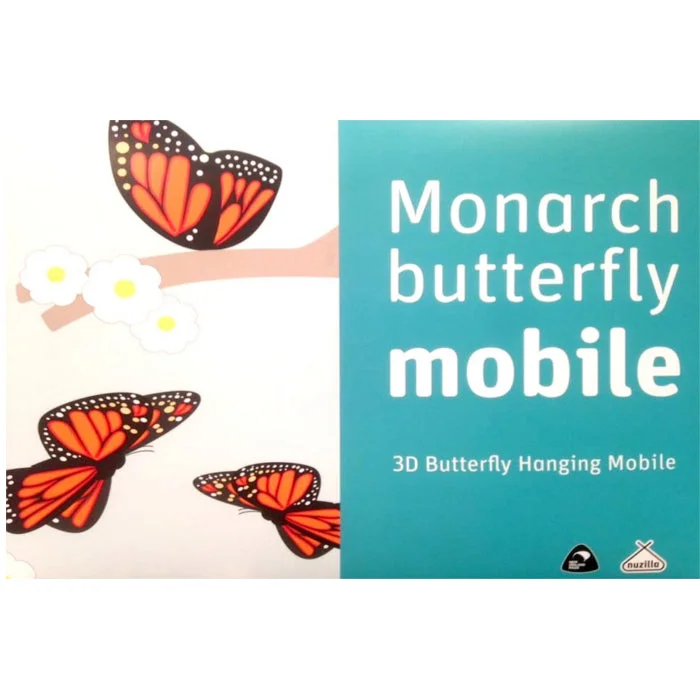 High - Grade Solid Wood Educational Toys for Improving Hand - Eye CoordinationMonarch Butterfly Mobile