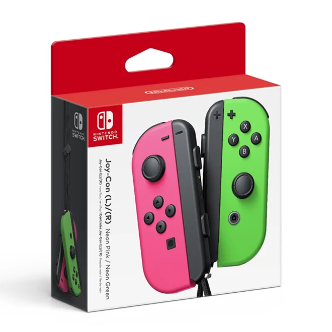 Wireless Video Games Toy Controller Sets for Nintendo Switch Suitable for Kids Aged 8 - 12Nintendo Switch - Joy-Con Pair (Green/Pink)