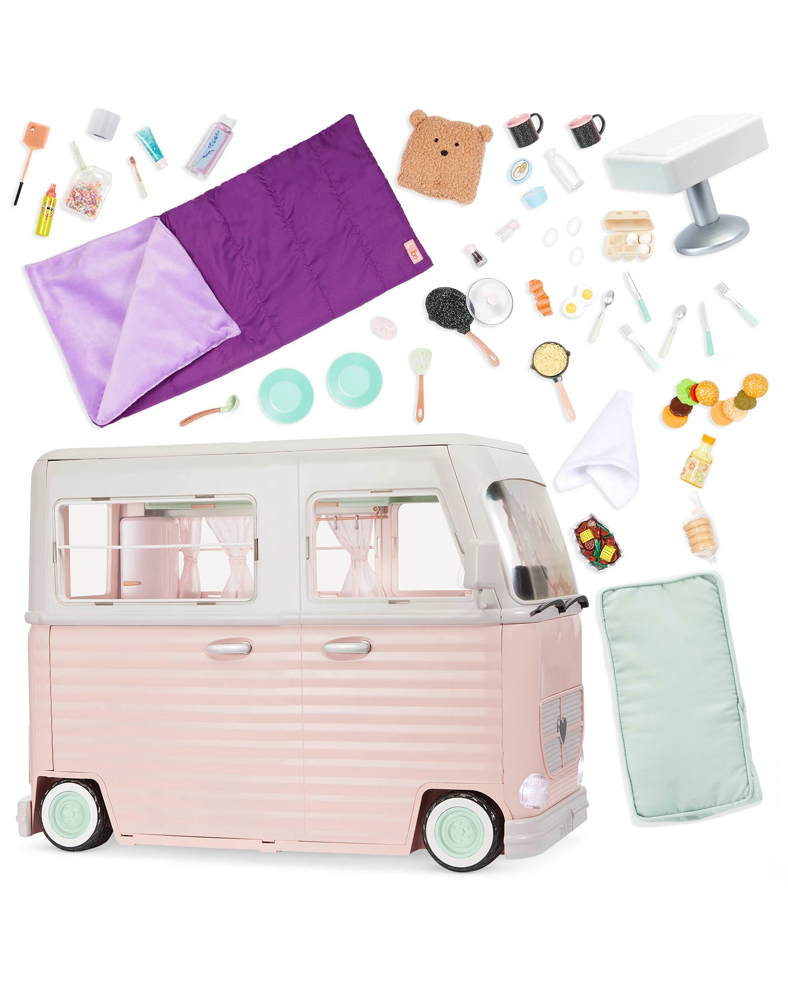 Dolls for Pet Lovers with Adorable Pet - Themed AccessoriesOur Generation RV Camper Set