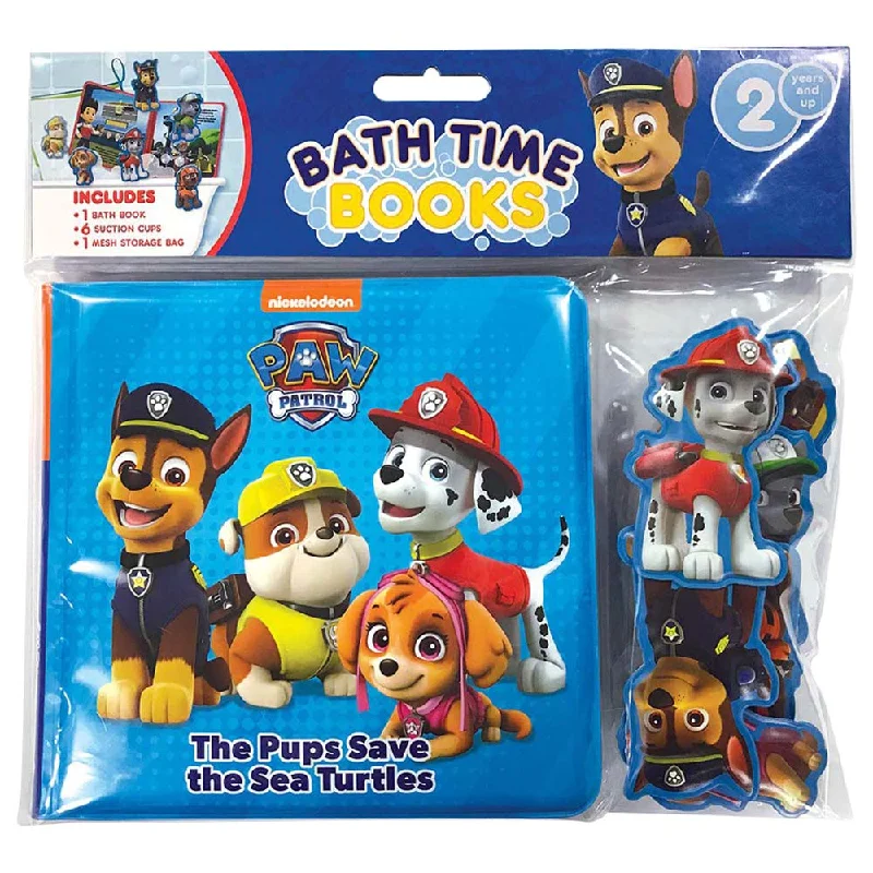 Natural Wood Educational Toys with a Construction and Engineering Play SetPhidal Nick Paw Patrol Bath Time Water Proof Book - English