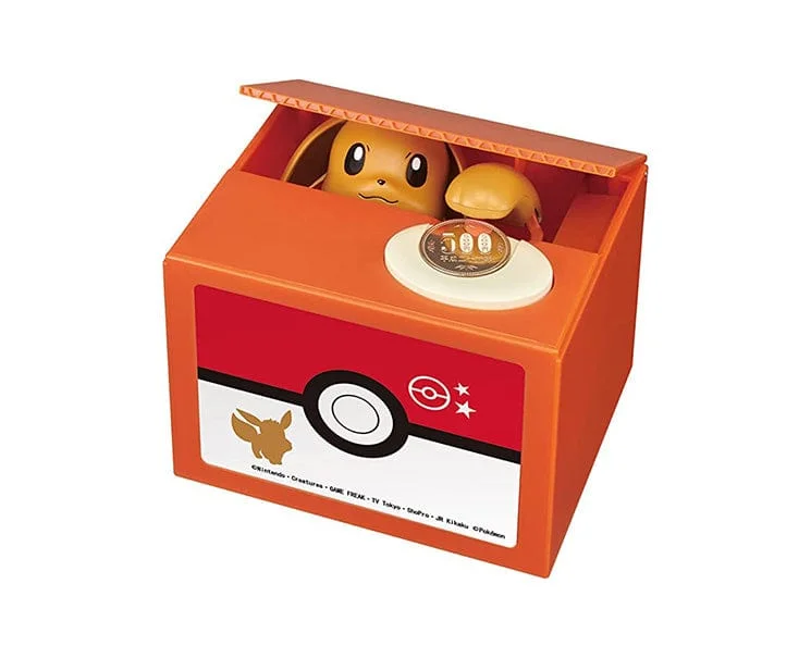 Video Games Toy Puzzle Boxes with Clues from Mysterious Escape - Room - Style GamesPokemon Eevee Coin Bank