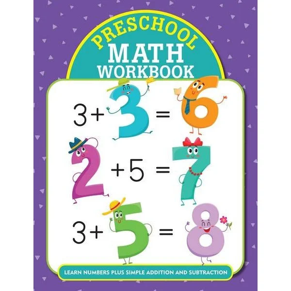 Solid Wood Educational Toys with a Math - Problem - Solving ChallengePreschool Math Workbook