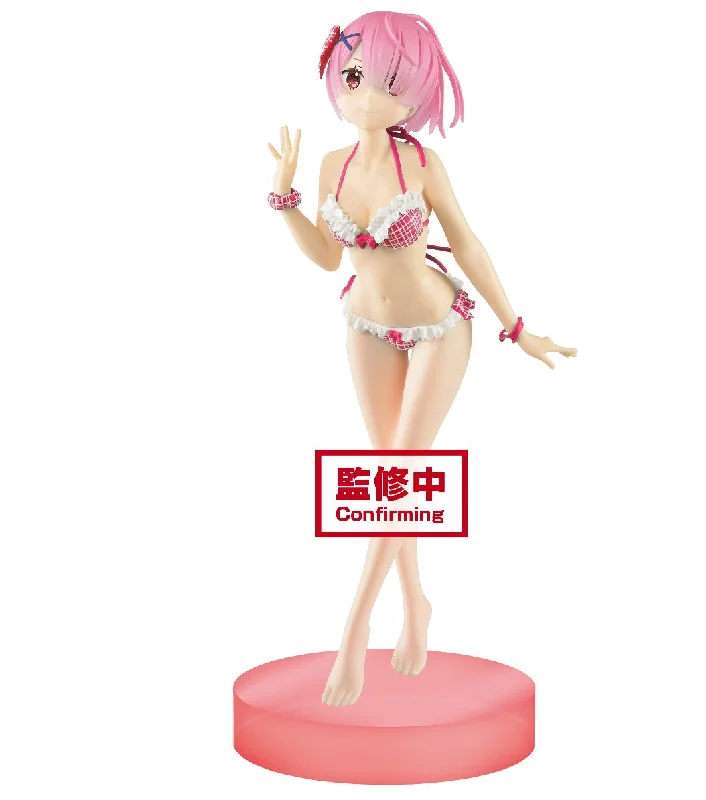 Interactive Video Games Toy Storytelling Sets Inspired by Story - Driven Indie GamesRe:Zero Starting Life in Another World: Ram (Bikini Swimsuit) - EXQ