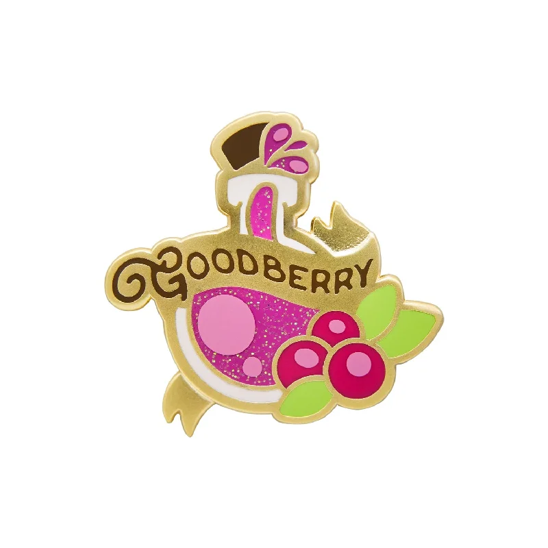 Interactive Video Games Toy Storytelling Sets Inspired by Story - Driven Indie GamesSanshee - Goodberry Juice Glitter Pin