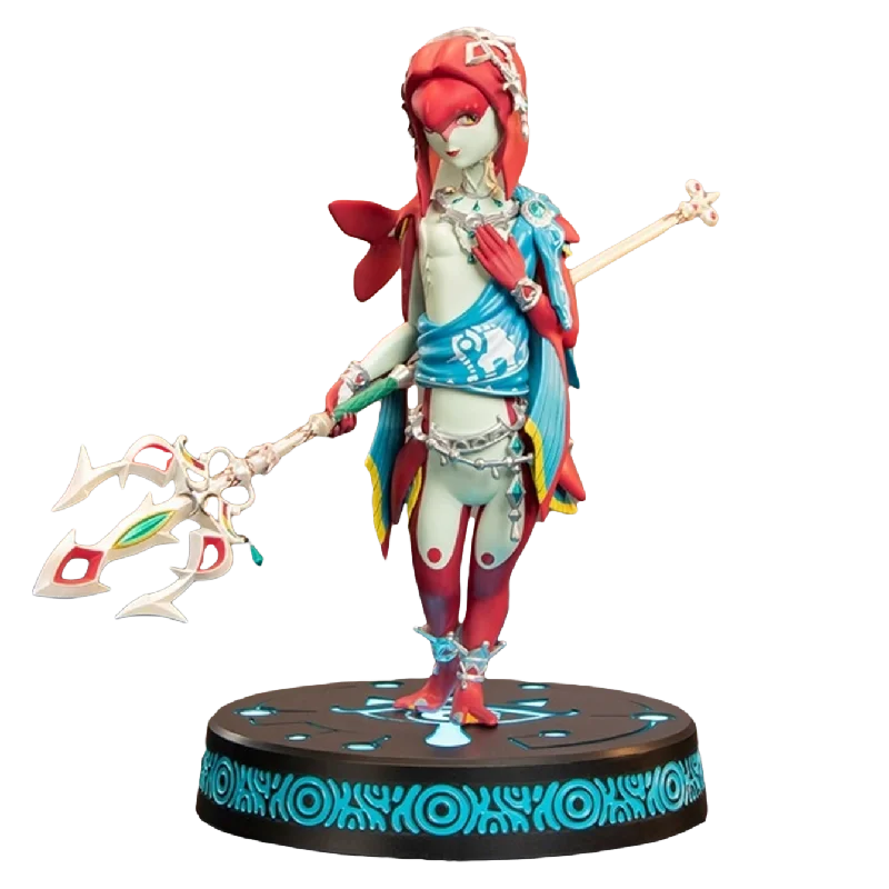 Interactive Video Games Toy Storytelling Sets Inspired by Story - Driven Indie GamesThe Legend of Zelda: Breath of the Wild Mipha Collector's Edition PVC Statue