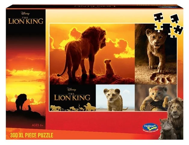 Natural Wood Educational Toys with a Construction and Engineering Play SetThe Lion King Future King 300 piece Puzzle