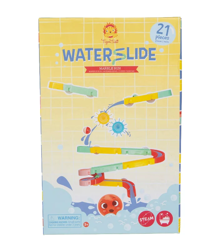 Hand - Sanded Wooden Educational Toys for Safe Exploration by PreschoolersWaterslide - Marble Run