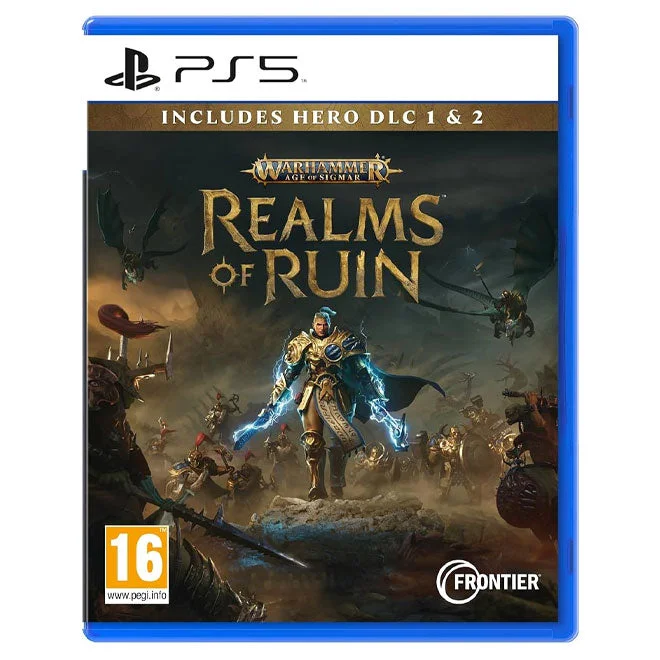 Interactive Video Games Toy Storytelling Sets Inspired by Story - Driven Indie GamesWarhammer Age of Sigmar - Realms of Ruin - PS5