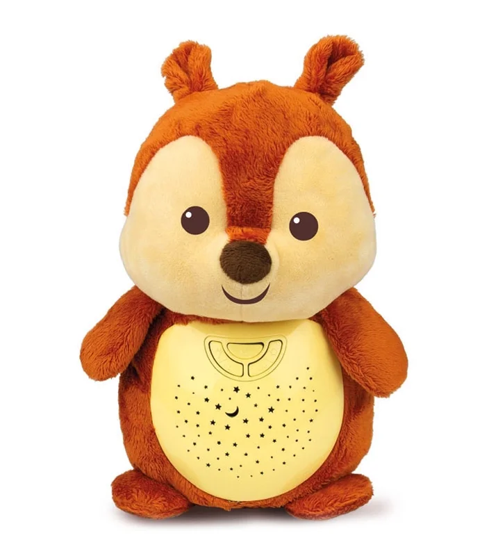 Large - Scale Solid Wood Educational Toys for Group Learning and Collaboration2-in-1 Starry Lights Squirrel