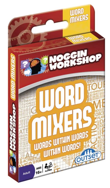 Hand - Sanded Wooden Educational Toys for Safe Exploration by PreschoolersWord Mixers Noggin Workshop