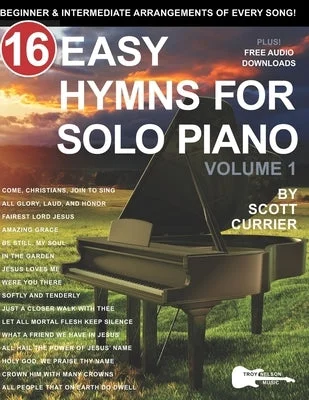 Solid Wood Guiros with Hand - Carved Grooves for Latin Music Rhythms16 Easy Hymns for Solo Piano, Volume 1: Beginner and Intermediate Arrangements of Every Song