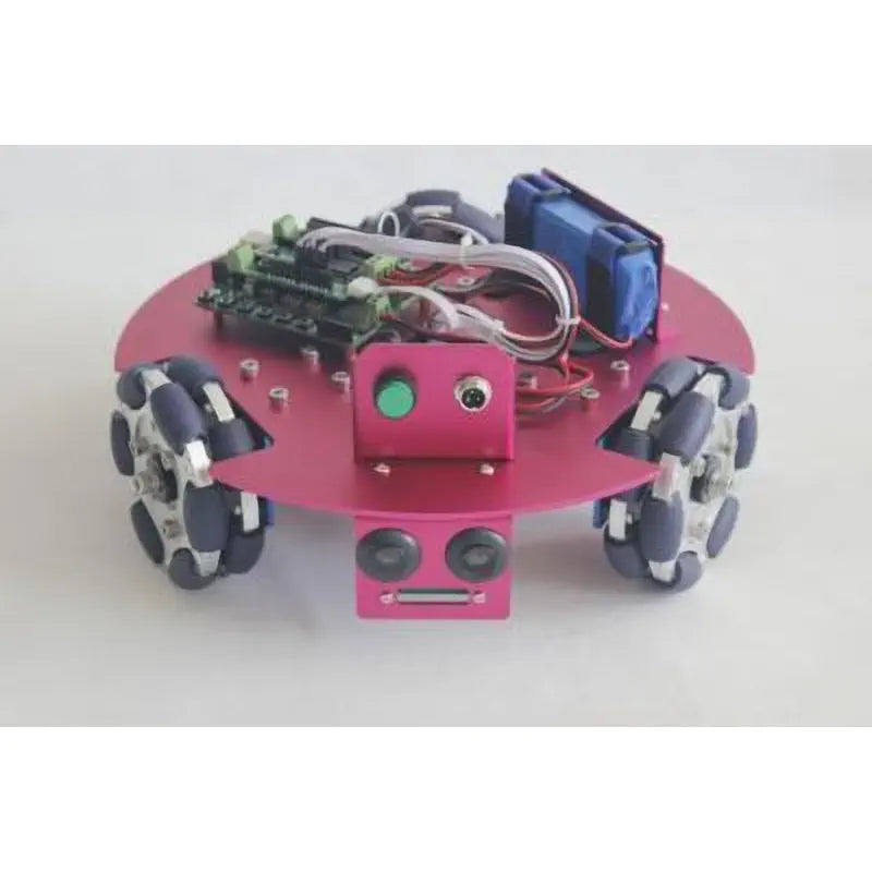 DIY Wooden Educational Robots for Kids' Science Learning at Home3WD Omni-Directional Starter Mobile Robot Kit