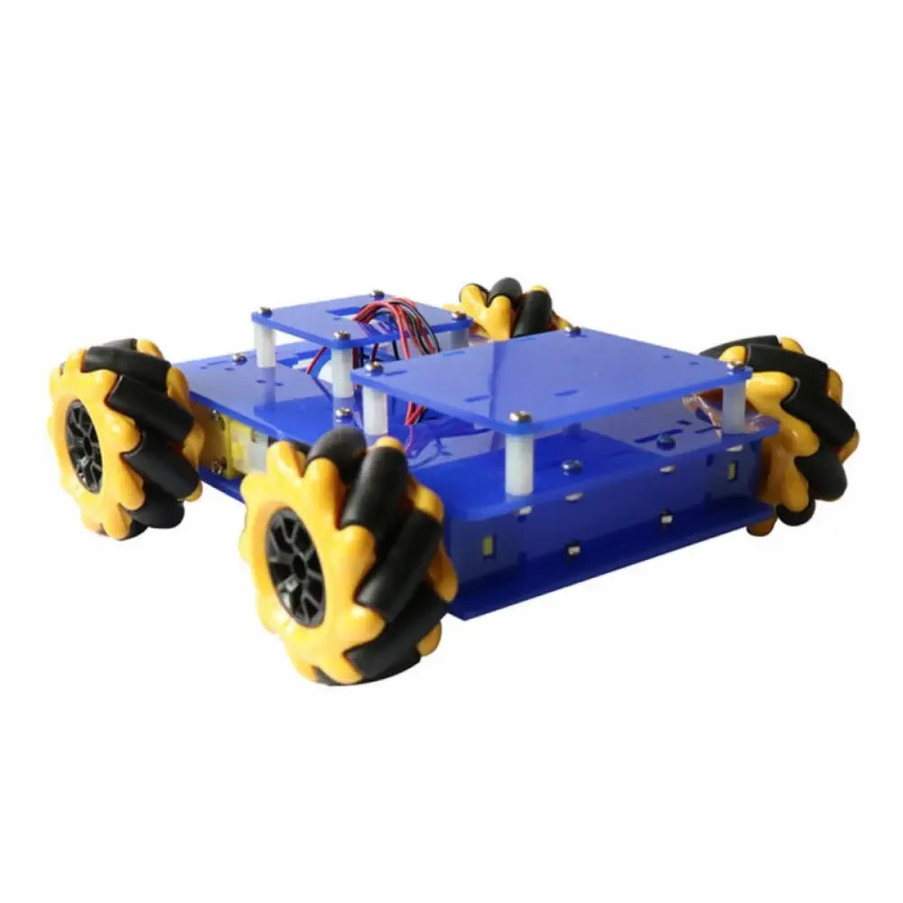 Lightweight Wooden Robots with Propeller - Driven Movement for Outdoor RecreationDagu New Double Chassis Mecanum Wheel Robot Car Kit