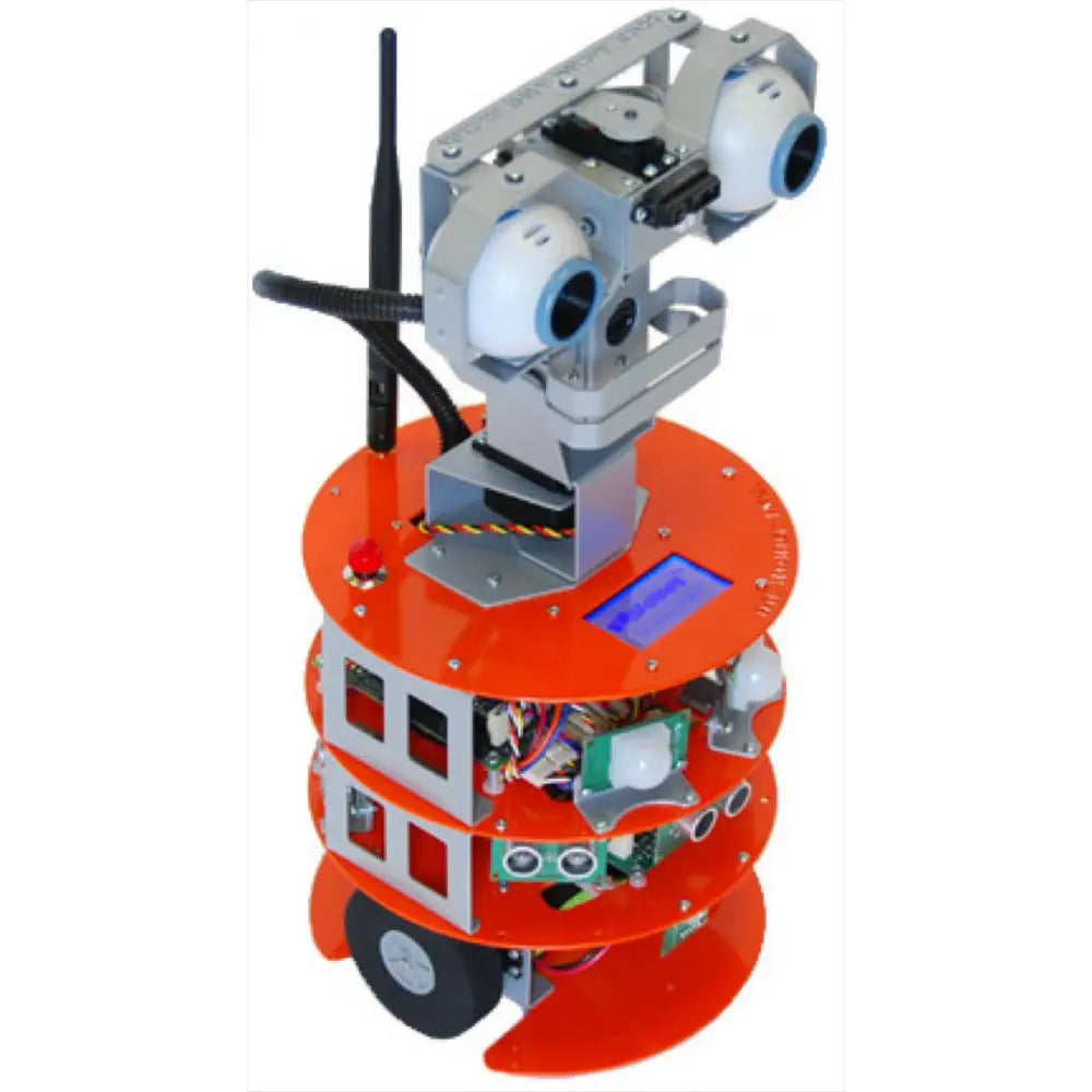 Programmable Wooden Robots with Bluetooth Connectivity for Tech - Savvy TeensDr. Robot DRK8080 WiFi Mobile Development Platform (w/ Head)