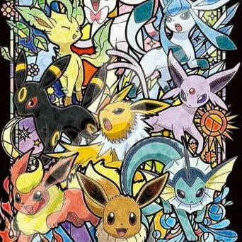 Eco - Friendly Sustainable Wooden Puzzles in Animal Shapes for Environment - Conscious ParentsEevee Evolutions "Pokemon" Jigsaw Puzzle (PK208-AC01)