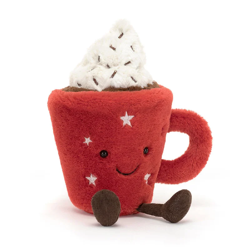 Plush Pirate Toys with Hook Hands and Bandanas for Adventure - Themed PlayJellycat Amuseable Hot Chocolate