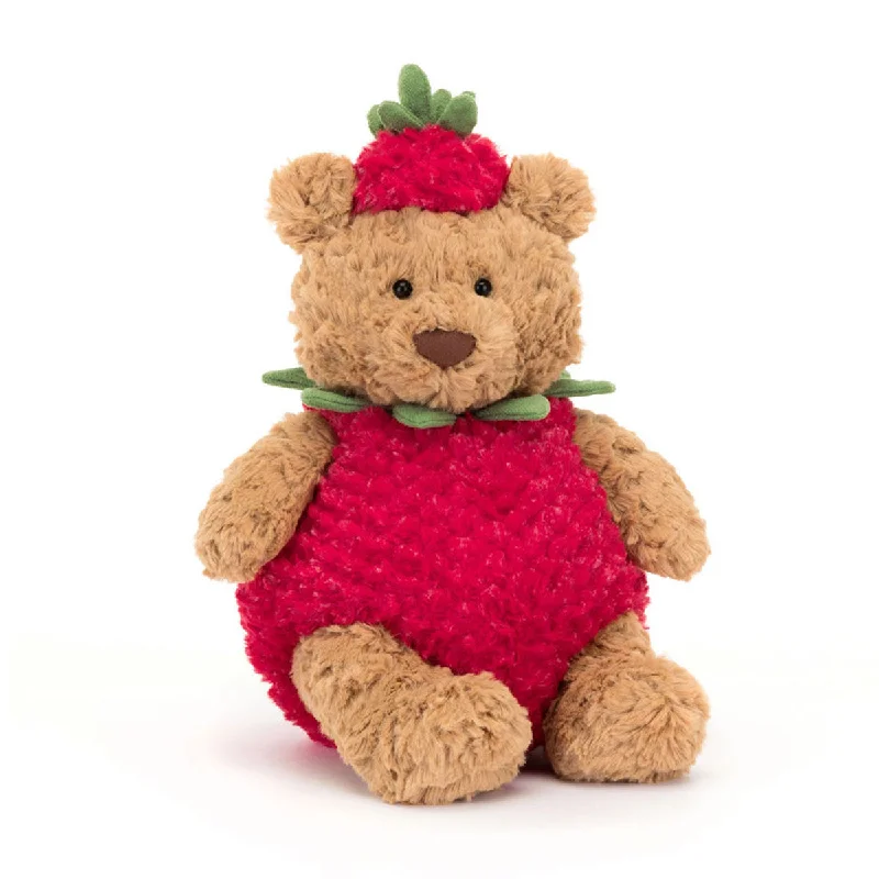 Sound - Activated Plush Dogs that Bark for Interactive PlayBartholomew Bear - Strawberry