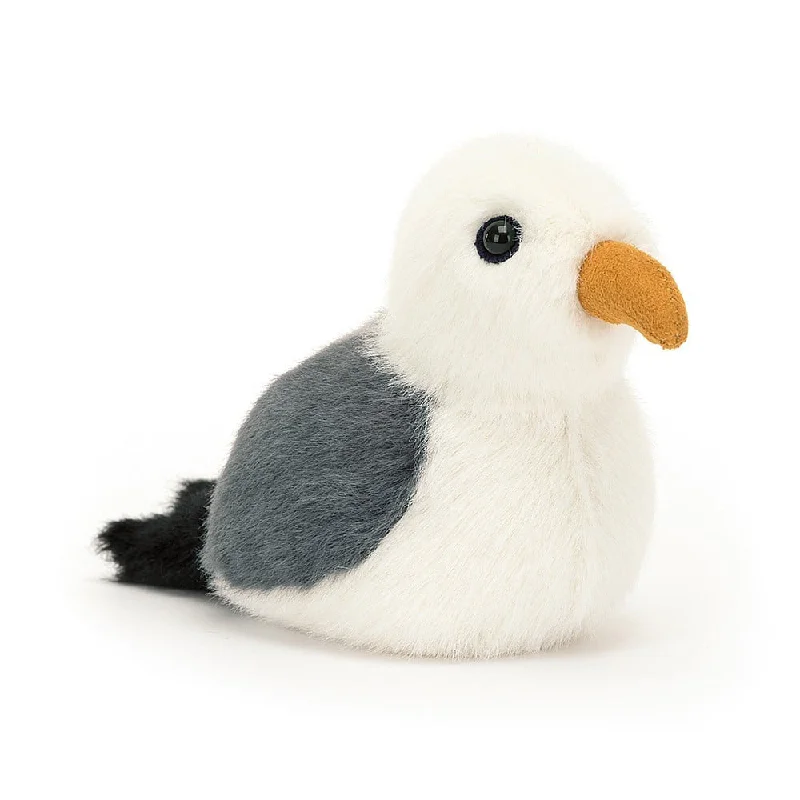 Plush Superhero Dolls with Embroidered Badges for Young FansJellycat Birdling Seagull