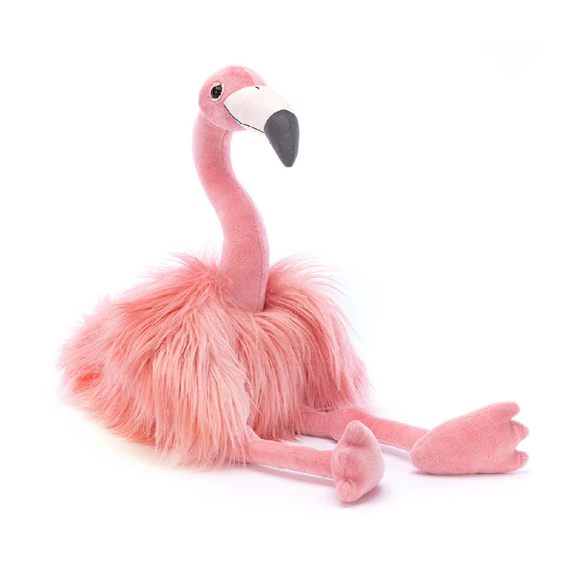 Plush Pirate Toys with Hook Hands and Bandanas for Adventure - Themed PlayJellycat Rosario Flamingo