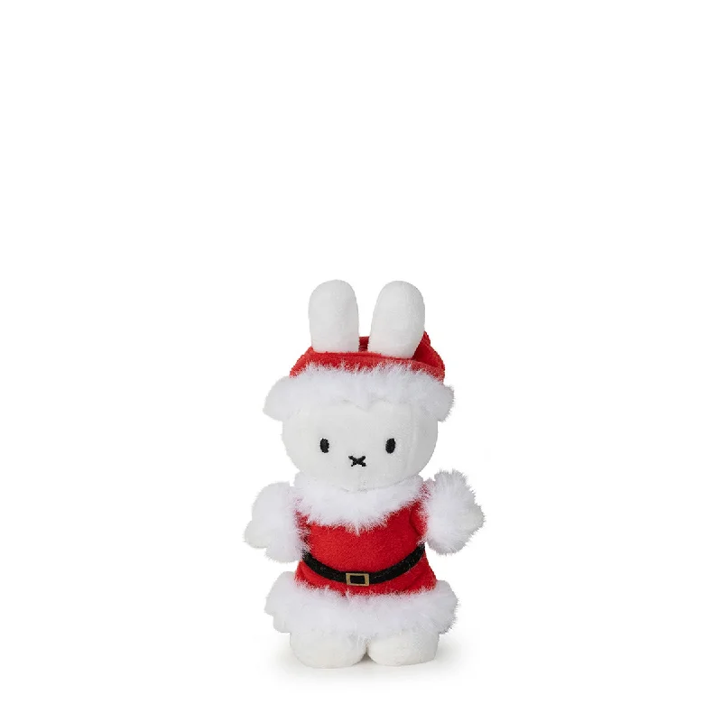 Plush Farm Animal Sets with a Cow, Pig, and Sheep for Nursery DecorMiffy Standing Santa - 14cm