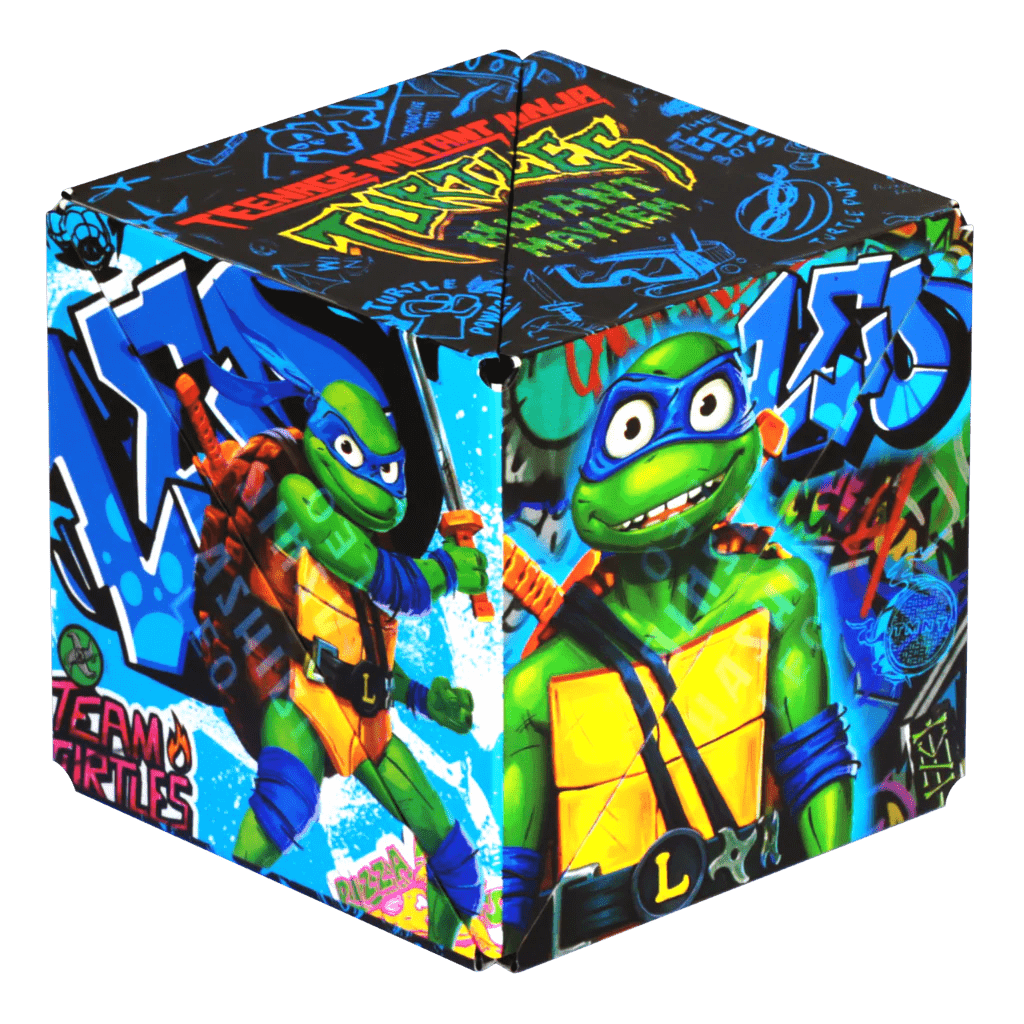 Stackable Wooden Puzzles of Alphabet Letters for Early Literacy DevelopmentShashibo Shape Shifting Box - TMNT: Leonardo (Series 2)