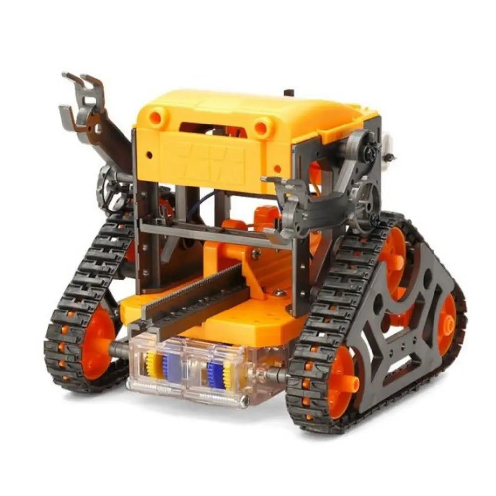 DIY Wooden Educational Robots for Kids' Science Learning at HomeTamiya CAM Programmable Robot (Orange)