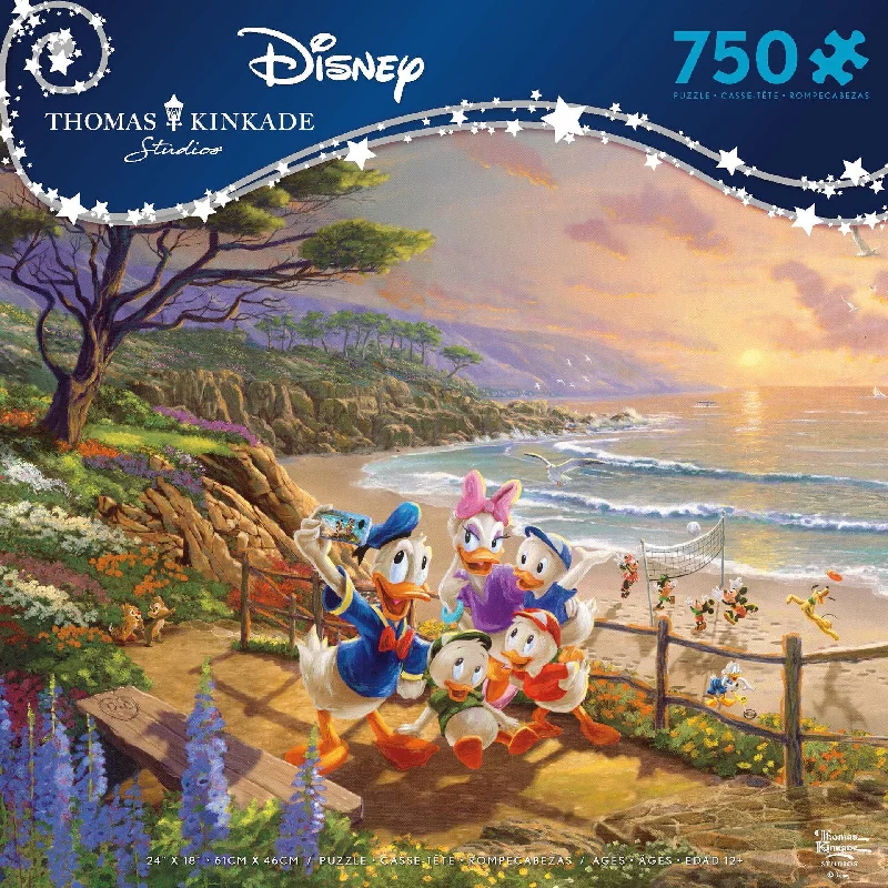 Puzzle - Swapable Wooden Puzzles with a Circus Theme for Community ExchangesThomas Kinkade Disney Dreams <br> 750 Piece Puzzle <br> A Ducky Day