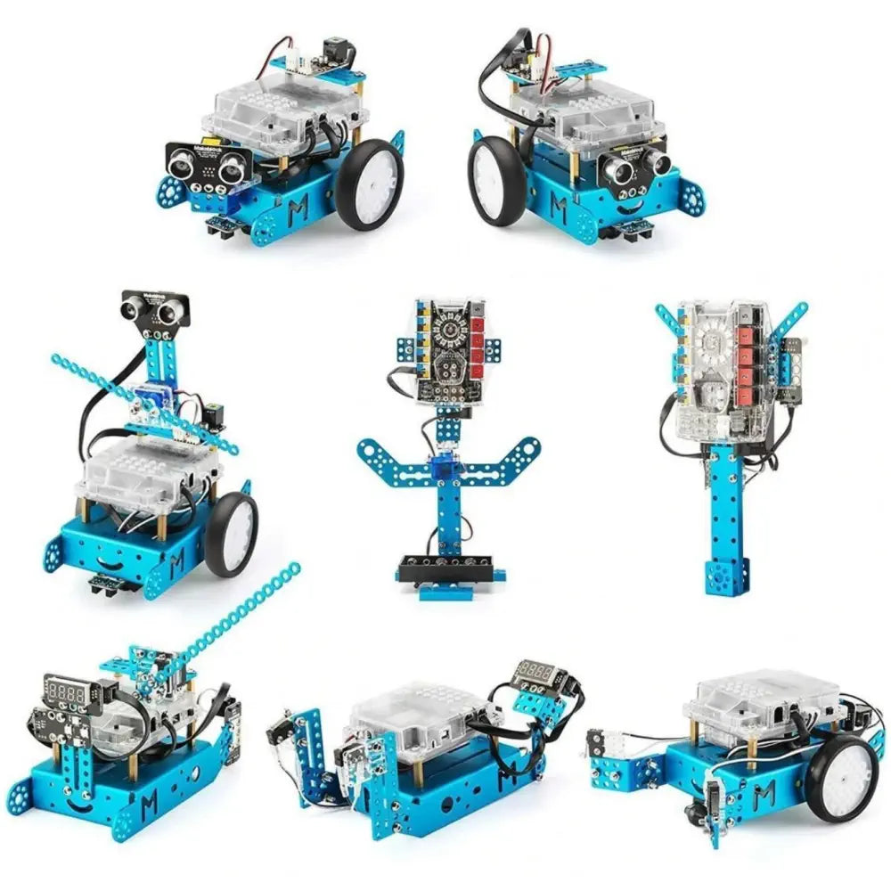 Battery - Operated Wooden Robots with a Racing - Car Shape for High - Energy PlayVariety Gizmos Robot 8-in-1 Add-on Pack for mBot & mBot Ranger