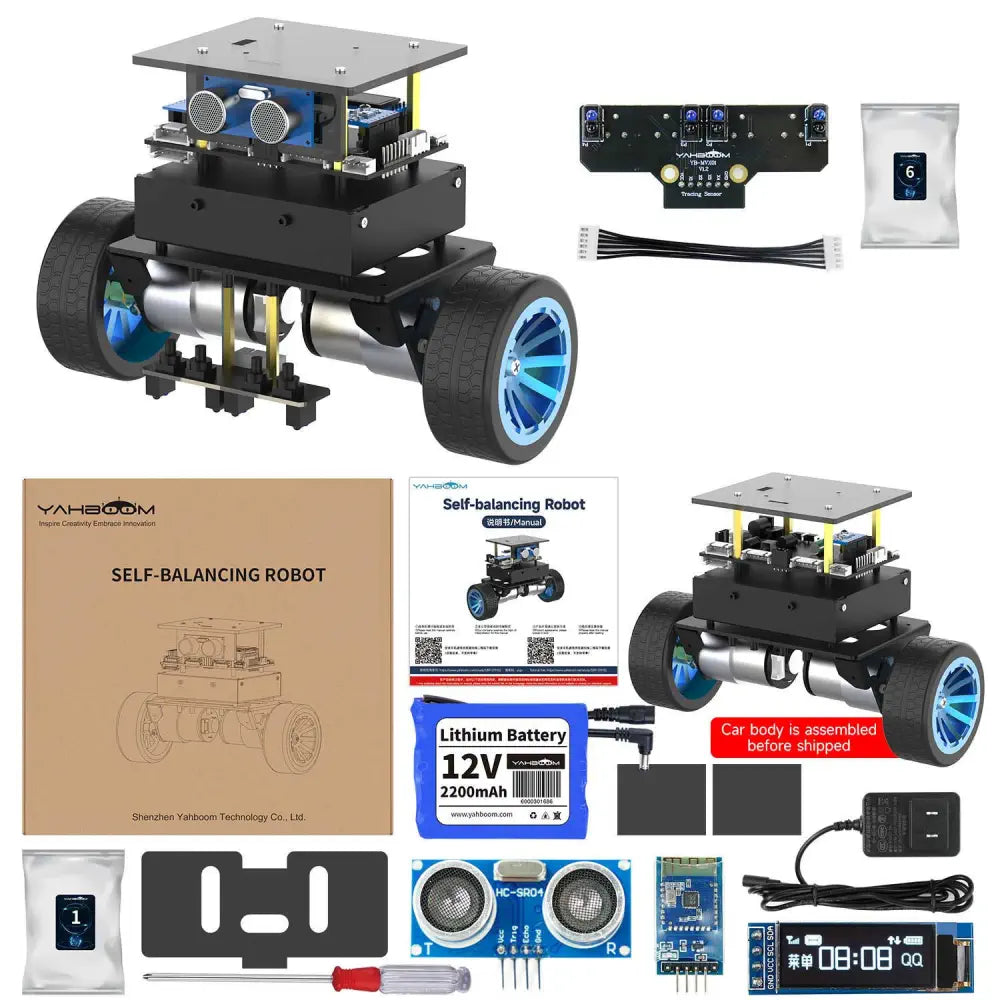 Decorative Wooden Robots with a Victorian - Era Design for Home DecorationYahboom STM32 Self-balancing Robot Car--Line tracking kit